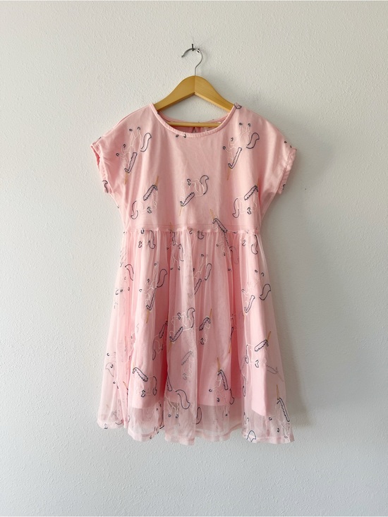Hanna Andersson Other - HANNA ANDERSSON | Tulle Embroidered Unicorns Dress | 10